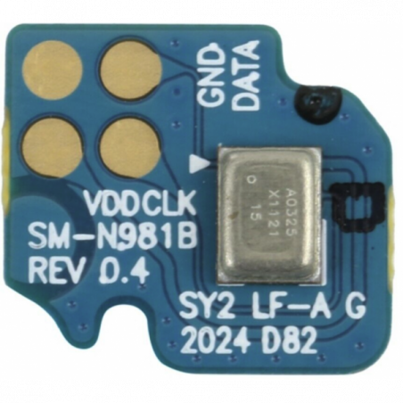 Flex Microfono Samsung Galaxy Note 20 5G N981B / Note 20 4G N980B (arriba)