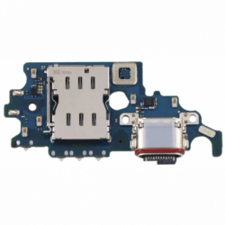 Flex Placa De Carga Tipo-C Con Microfono y Lector SIM Para Samsung Galaxy S21 5G / G991 (Original)