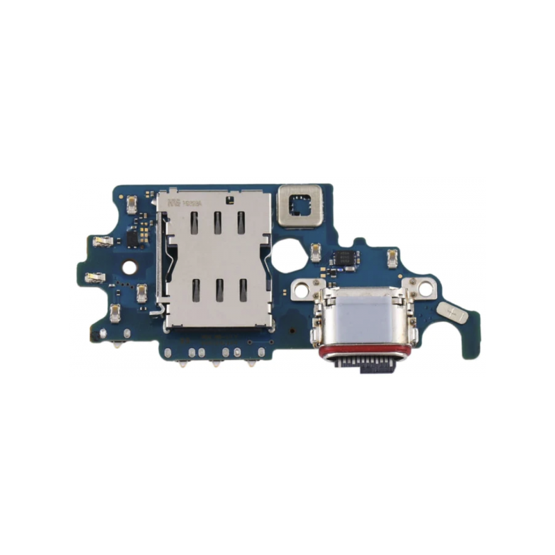Flex Placa De Carga Tipo-C Con Microfono y Lector SIM Para Samsung Galaxy S21 5G / G991 (Original)