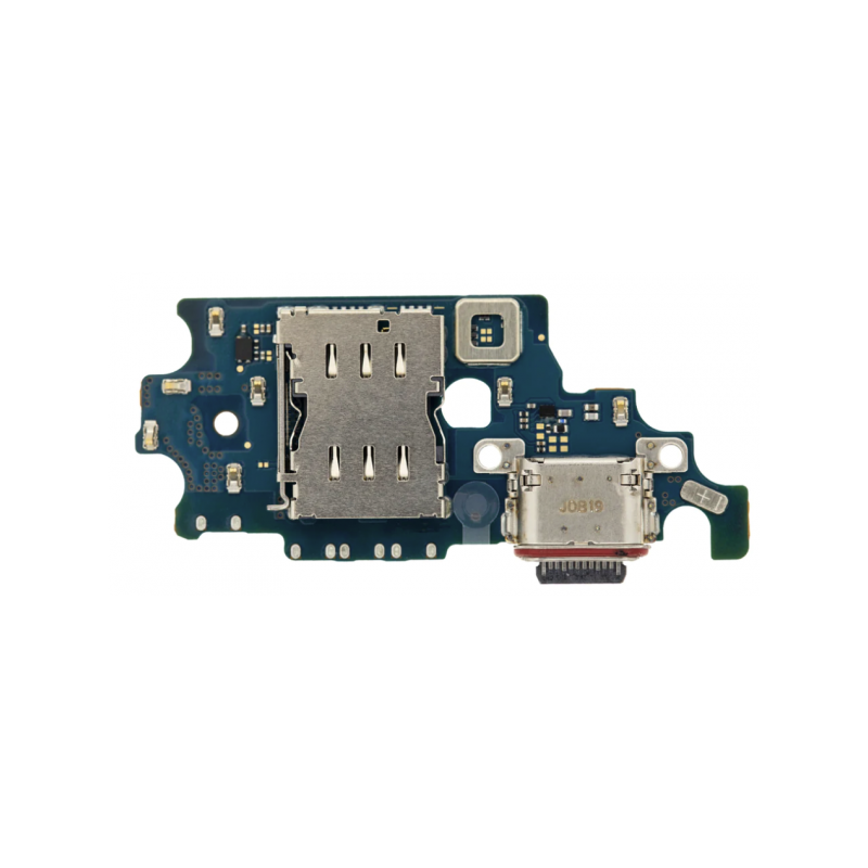 Flex Placa De Carga Tipo-C Con Microfono y Lector SIM Para Samsung Galaxy S21 Plus 5G / G996 (Original)