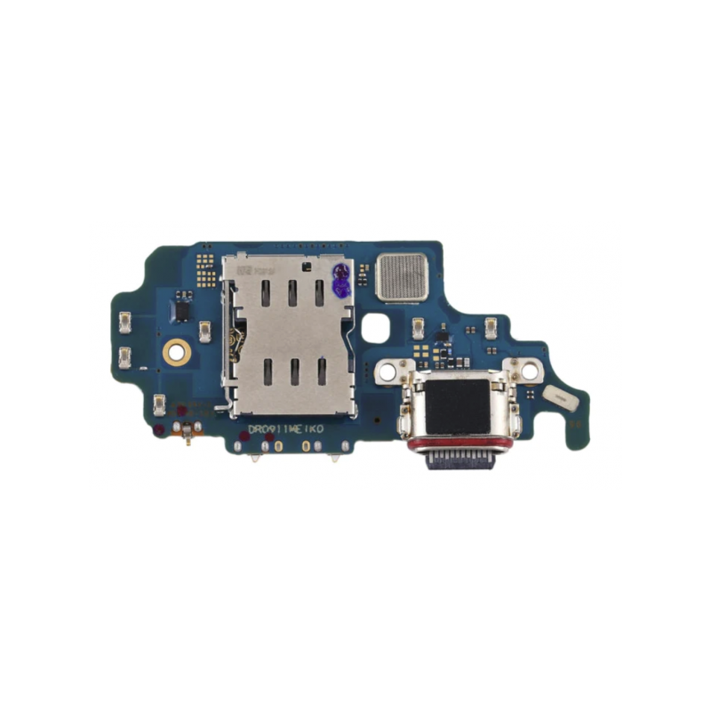 Flex Placa De Carga Tipo-C Con Microfono y Lector SIM Para Samsung Galaxy S21 Ultra 5G/ G998