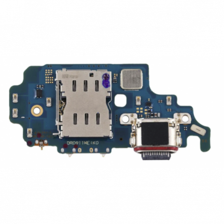 Flex Placa De Carga Tipo-C Con Microfono y Lector SIM Para Samsung Galaxy S21 Ultra 5G/ G998
