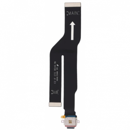 Flex Puente LCD De Conectar Placa Con Conector De Carga Tipo C Para Para Samsung Galaxy Note 20 Ultra / N985