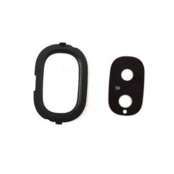 Lente Camara Completa Para SAMSUNG GALAXY J4 2018 ( NEGRO / ORO )