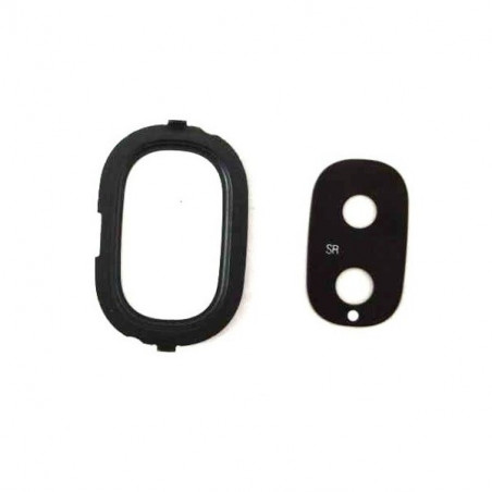 Lente Camara Completa Para SAMSUNG GALAXY J4 2018 ( NEGRO / ORO )