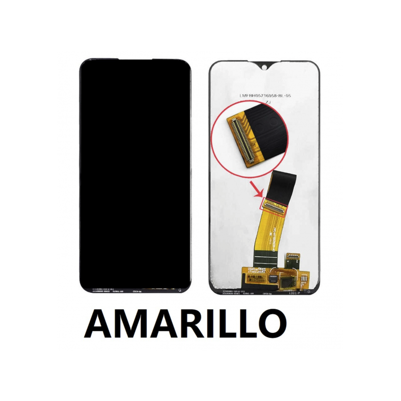 N1 Pantalla Completa Compatible TFT Para Samsung Galaxy A01 / A015F VERSION AMARILLO