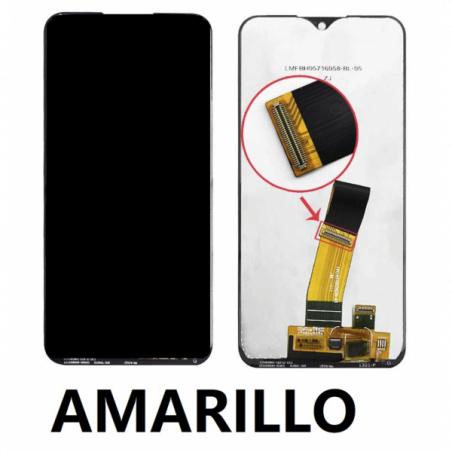 N1 Pantalla Completa Compatible TFT Para Samsung Galaxy A01 / A015F VERSION AMARILLO