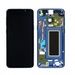 N102 Pantalla completa Original para Samsung Galaxy S9 / G960F/SD(azul)