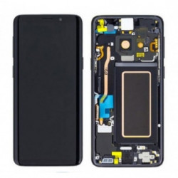 N102 Pantalla completa Original para Samsung Galaxy S9 / G960F/SD(negro)