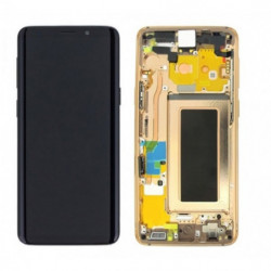 N102 Pantalla completa Original para Samsung Galaxy S9 / G960F/SD(oro)