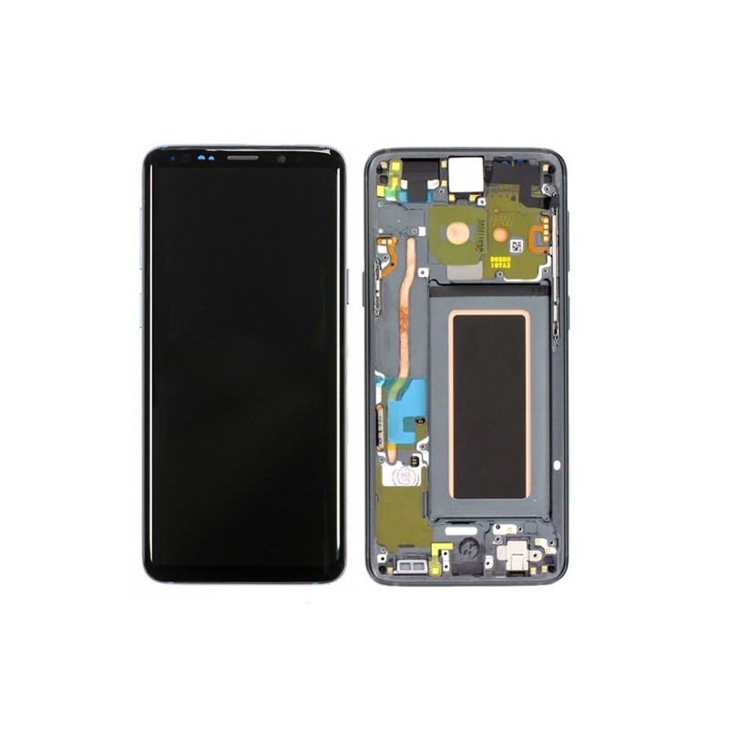 N102 Pantalla completa Original para Samsung Galaxy S9 / G960F/SD(plata)