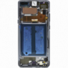 N106 Pantalla Completa Con Marco Original Para SAMSUNG GALAXY S10 5G / VERSION 5G / G977F(negro)