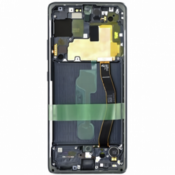 N107 Pantalla Completa Original Con Marco Para Samsung Galaxy S10 LITE / G770 (negro)