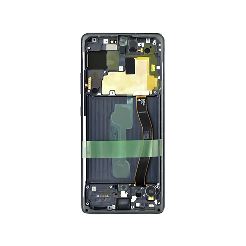 N107 Pantalla Completa Original Con Marco Para Samsung Galaxy S10 LITE / G770 (negro)