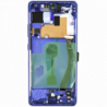 N107 Pantalla Completa Original Con Marco Para Samsung Galaxy S10 LITE / G770(azul)