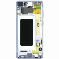 N109 Pantalla Completa Con Marco Original Para Samsung Galaxy S10 Plus / G975F(AZUL)