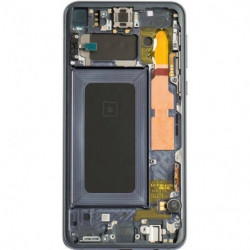 N110 Pantalla Completa Con Marco Original Para Samsung Galaxy S10e / G970F(Negro)