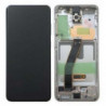 N111 Pantalla Completa Original Con Marco Para Samsung Galaxy S20 G980/G981(BLANCO)