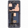 N114 Pantalla Completa ORIGINAL Con Marco Para Samsung Galaxy S20 ULTRA / G988(negro)