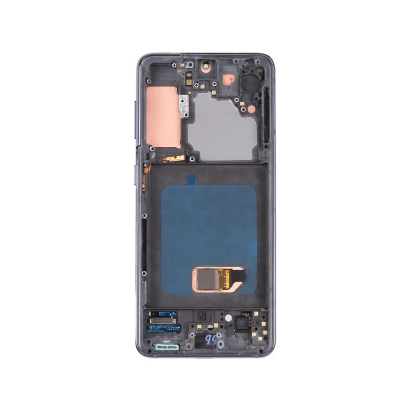 N115 Pantalla Completa Original Para Samsung Galaxy S21 5G / G991F(Negro)