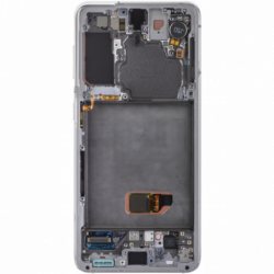 N115 Pantalla Completa Original Para Samsung Galaxy S21 5G / G991F(PLATA)