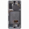 N115 Pantalla Completa Original Para Samsung Galaxy S21 5G / G991F(PLATA)