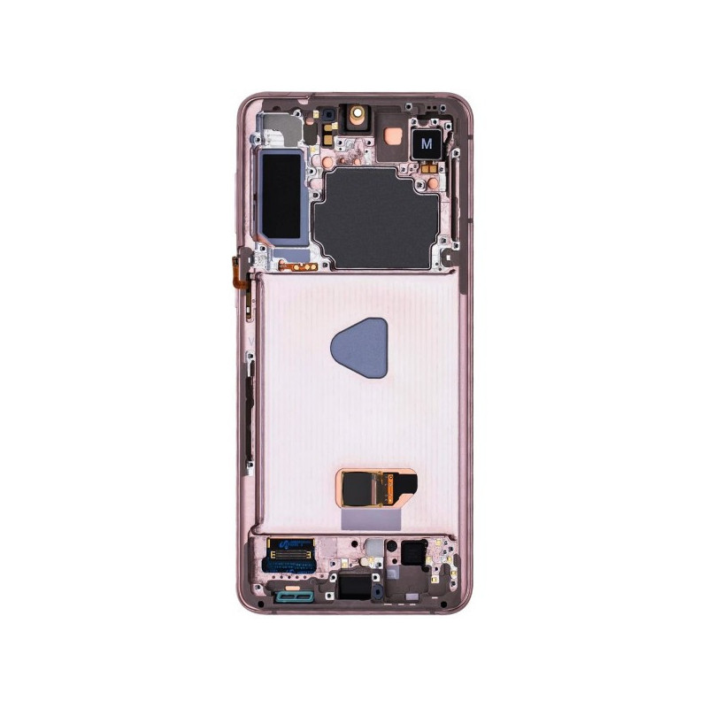 N115 Pantalla Completa Original Para Samsung Galaxy S21 5G / G991F(VIOLETA)
