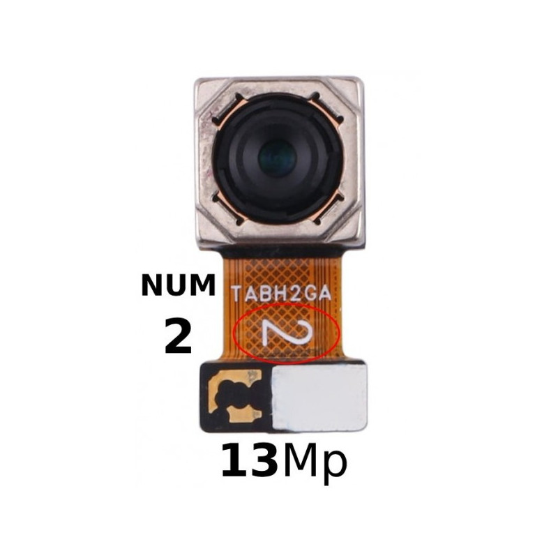 N116 Camara Trasera NUMERO 2 Para Samsung Galaxy A20S / A207 de 13MP