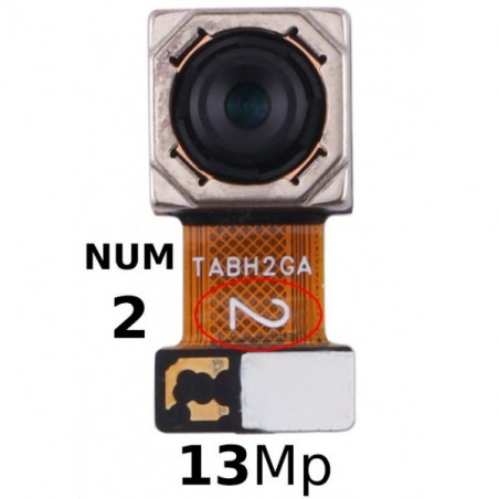 N116 Camara Trasera NUMERO 2 Para Samsung Galaxy A20S / A207 de 13MP