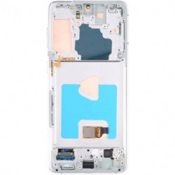 N116 Pantalla Completa Original Para Samsung Galaxy S21 Plus  5G / G996F(PLATA)