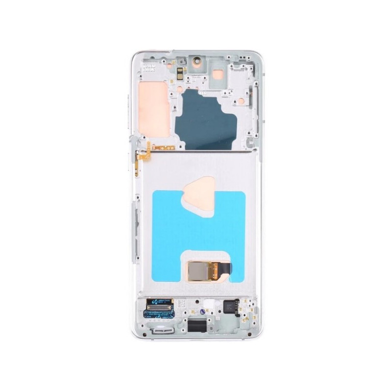 N116 Pantalla Completa Original Para Samsung Galaxy S21 Plus  5G / G996F(PLATA)