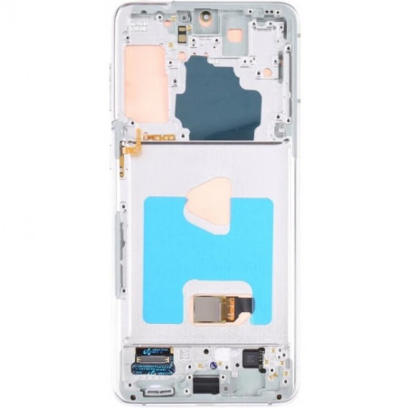 N116 Pantalla Completa Original Para Samsung Galaxy S21 Plus  5G / G996F(PLATA)