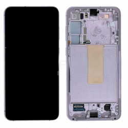 n117.1 Pantalla completa original con marco para Samsung Galaxy S23 S911 (ROSA)