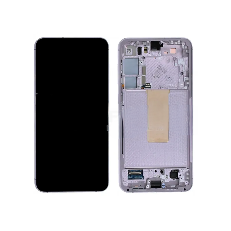 n117.1 Pantalla completa original con marco para Samsung Galaxy S23 S911 (ROSA)