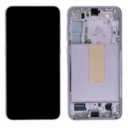n117.2 Pantalla Completa con Marco Service Pack para Samsung Samsung Galaxy S23 Plus (2023) S916B – VIOLETA