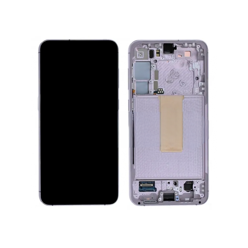n117.2 Pantalla Completa con Marco Service Pack para Samsung Samsung Galaxy S23 Plus (2023) S916B – VIOLETA