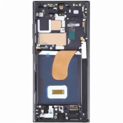 n117.3 Pantalla Completa Original LCD Y Táctil Con Marco para Samsung Galaxy S23 Ultra (2023) S918B – Negro