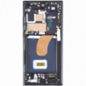 n117.3 Pantalla Completa Original LCD Y Táctil Con Marco para Samsung Galaxy S23 Ultra (2023) S918B – Negro