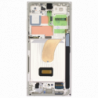 N117.3 Pantalla Completa Original LCD Y Táctil Con Marco Para Samsung Galaxy S23 Ultra (2023) S918B – plata