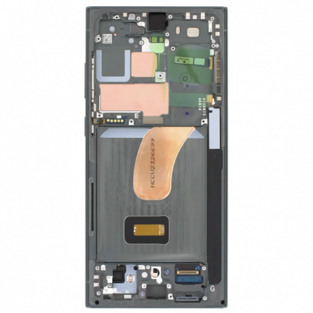 n117.3 Pantalla Completa Original LCD Y Táctil Con Marco para Samsung Galaxy S23 Ultra (2023) S918B – Verde