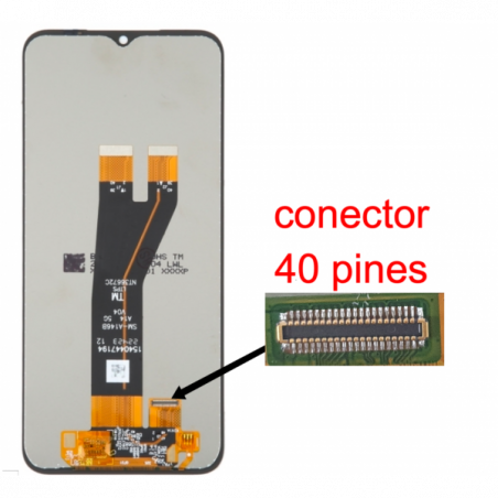 n118 Pantalla Completa LCD Y Táctil Original Sin Marco para Samsung Galaxy A14 5G (2023) A146P  (Conector corto) 40pines