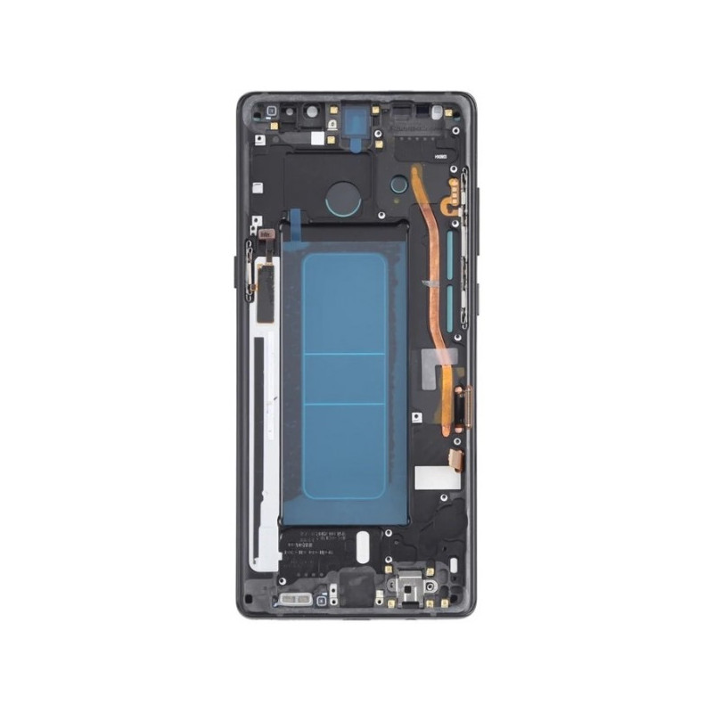 N120 Pantalla Completa Con Marco Original Para SAMSUNG GALAXY NOTE 8 / N950F (NEGRO)