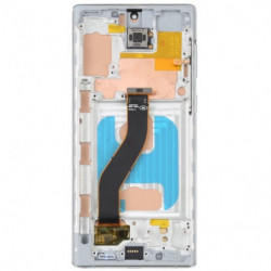 N122 Pantalla Completa Con Marco Original Para SAMSUNG GALAXY NOTE 10 / N970F(BLANCO)