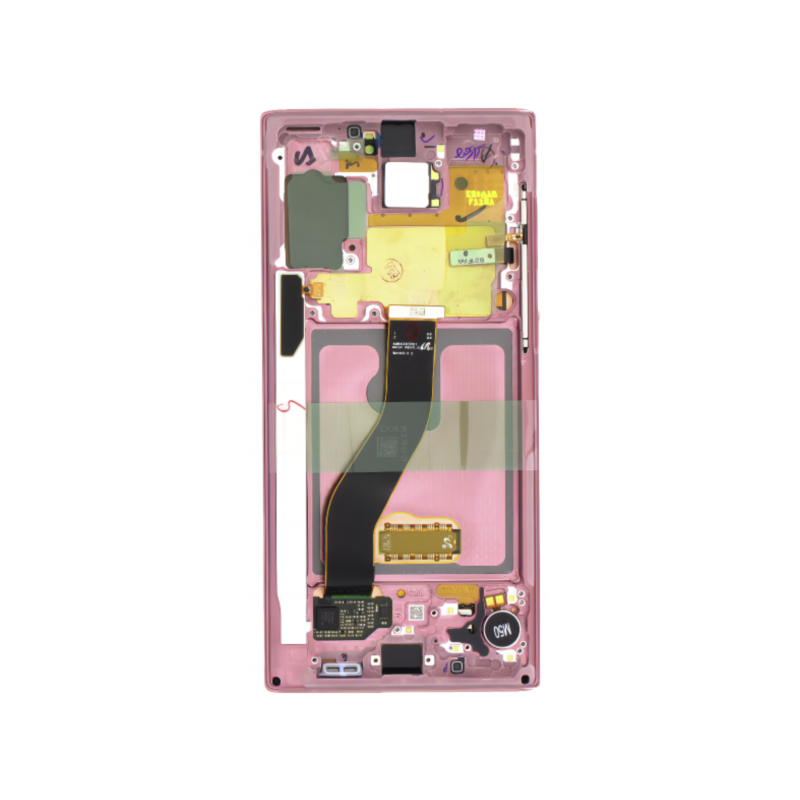 N122 Pantalla Completa Con Marco Original Para SAMSUNG GALAXY NOTE 10 / N970F(ROSA)