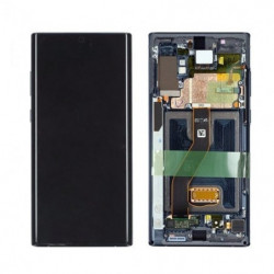 N124 Pantalla Completa Con Marco Original Para SAMSUNG GALAXY NOTE 10 Plus  5G/ N975F *NEGRO*