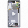 N125 Pantalla Completa Con Marco Original Para SAMSUNG GALAXY NOTE 20 / N980F (gris plateado)