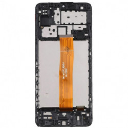 N128 Pantalla Completa Con Marco Para Samsung Galaxy M12 / M127 (NEGRO)