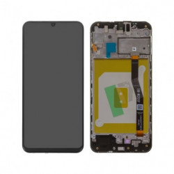 N129.1 Pantalla Completa Original LCD Y Táctil Con Marco para Samsung Galaxy M20 (2019) M205F