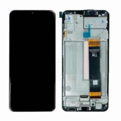 N129.3 Pantalla Completa Original Con Marco Para Samsung Galaxy M23 5G / M236 (NEGRO)