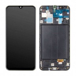 N130 Pantalla Completa Original Con Marco Para Samsung Galaxy M30 / M305F (NEGRO)
